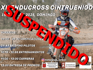ENDUCROSS CINTRUÉNIGO SUSPENDIDO19/10/2025