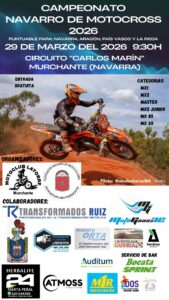 MOTOCROSS DE MURCHANTE  29/03/2026