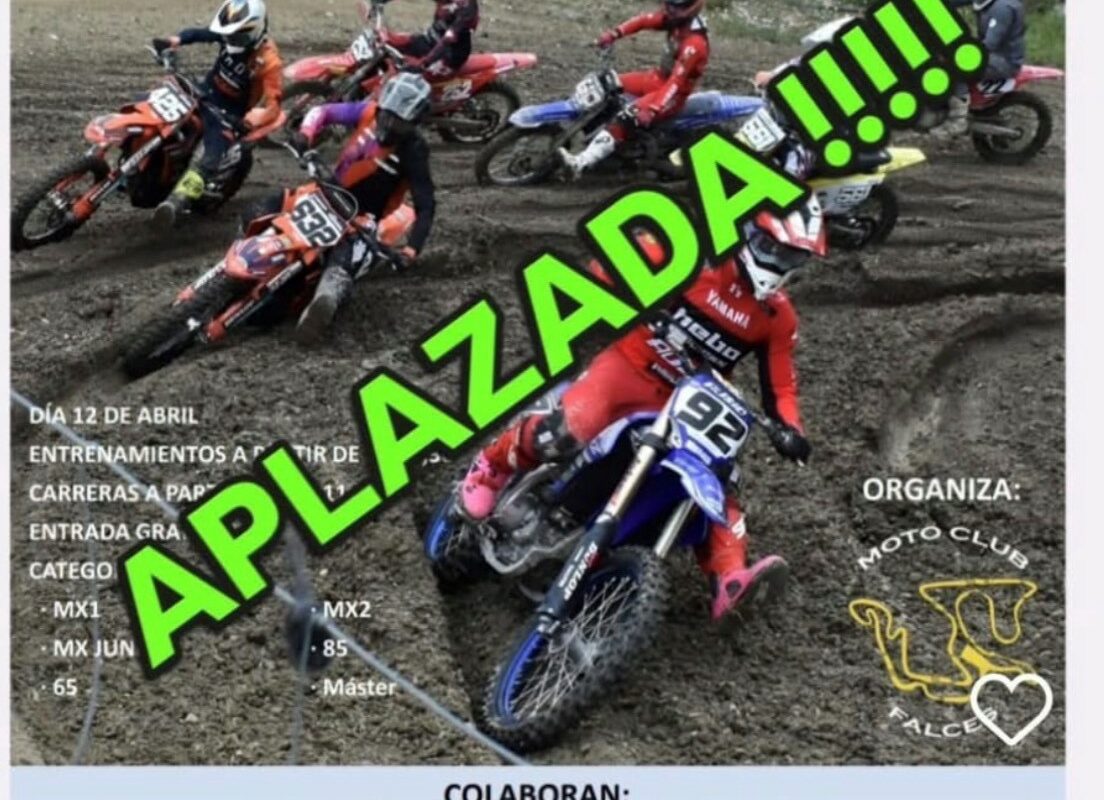 MOTOCROSS DE FALCES APLAZADO