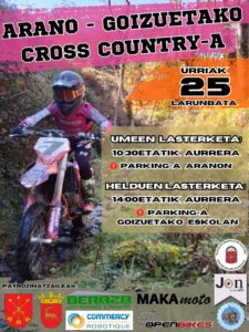 CROSS COUNTRY ARANO-GOIZUETA – CAMBIO FECHA A 05/12/2026