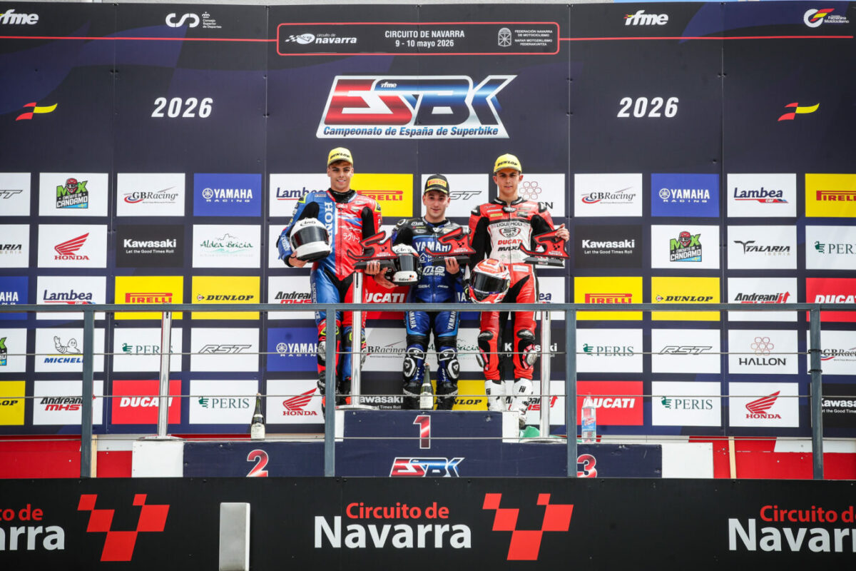 UNAI ORRADRE AFIANZA SU LIDERATO EN LOS ARCOS / HODEI MARTÍNEZ PODIO POR PARTIDA DOBLE EN LA YAMAHA CUP